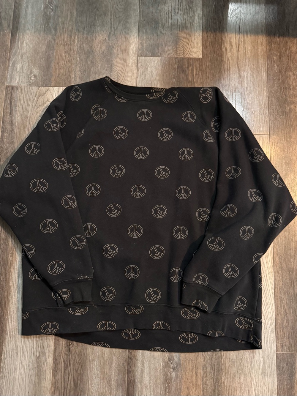 Brunette the Label All Over Peace Sweater
